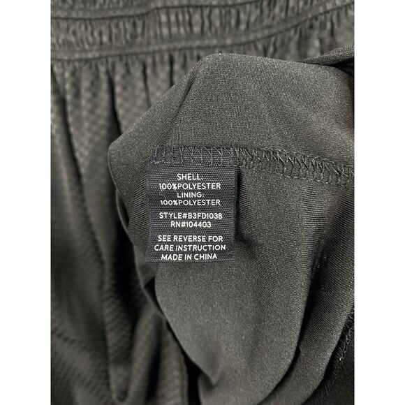 Blu Pepper Dress Sz M Black Checkered On/Off Shoulder Elastic Waist Flowy NWT - Picture 10 of 12